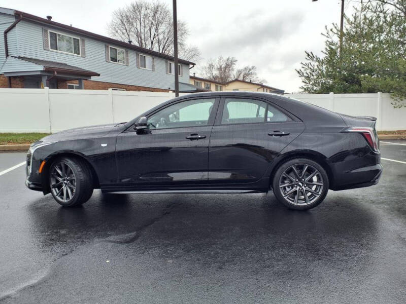 Used 2024 Cadillac CT4 Sport with VIN 1G6DG5RK6R0125826 for sale in Wood River, IL