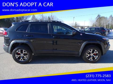 2015 Jeep Cherokee for sale at DON'S ADOPT A CAR in Cadillac MI