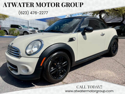 2012 MINI Cooper Coupe for sale at Atwater Motor Group in Phoenix AZ