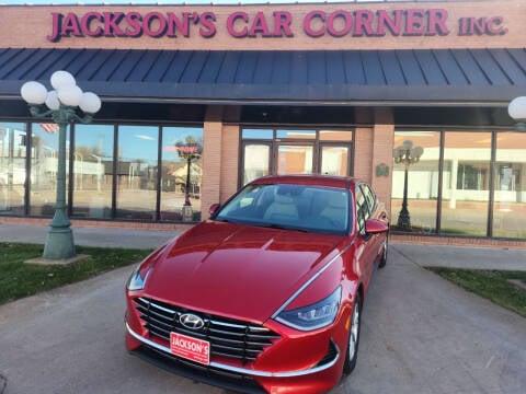 2021 Hyundai Sonata for sale at Jacksons Car Corner Inc in Hastings NE