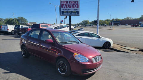 2008 Hyundai Accent for sale at FIRST CHOICE AUTO Inc in Middletown OH