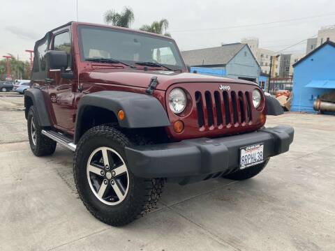 2009 Jeep Wrangler for sale at Galaxy of Cars in North Hills CA