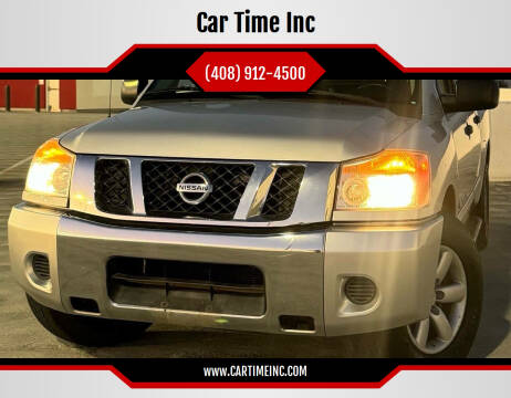 2012 Nissan Titan for sale at Car Time Inc in San Jose CA