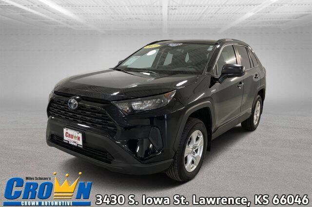2021 Toyota RAV4 Hybrid for sale at Crown Automotive of Lawrence Kansas in Lawrence KS