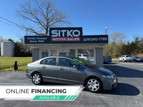 2009 Honda Civic for sale at SITKO MOTOR SALES INC in Cedar Lake IN