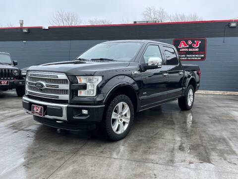 2015 Ford F-150 for sale at A & J AUTO SALES in Eagle Grove IA