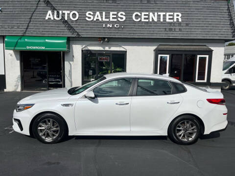 2019 Kia Optima for sale at Auto Sales Center Inc in Holyoke MA