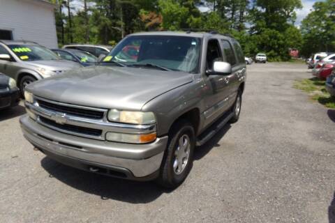 2002 Chevrolet Tahoe for sale at 1st Priority Autos in Middleborough MA