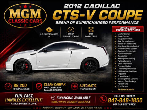2012 Cadillac CTS-V