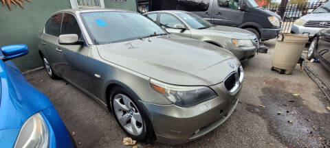 2007 BMW 5 Series for sale at C.J. AUTO SALES llc. in San Antonio TX