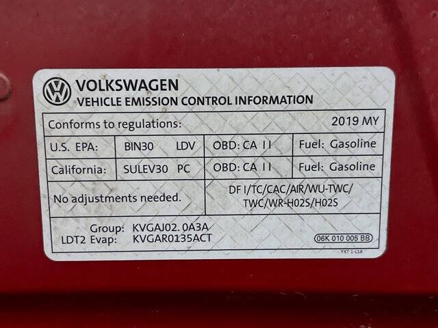 2019 Volkswagen Tiguan