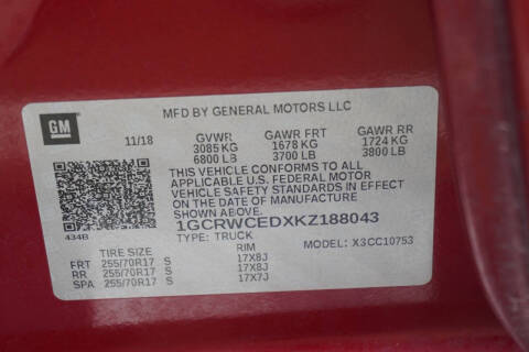 2019 Chevrolet Silverado 1500 LT