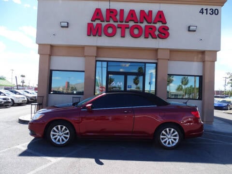 2013 Chrysler 200 for sale at Ariana Motors LLC- Boulder highway in Las Vegas NV