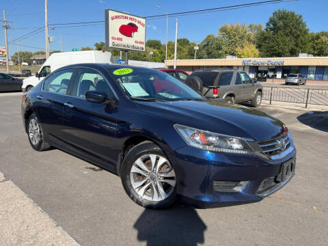 2013 Honda Accord for sale at GLADSTONE AUTO SALES    GUARANTEED CREDIT APPROVAL in Gladstone MO