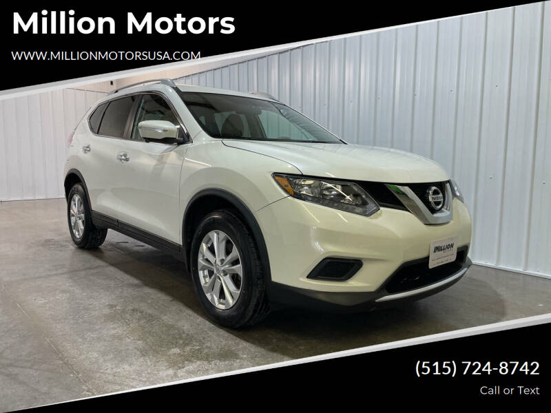 2015 Nissan Rogue for sale at Million Motors in Adel IA