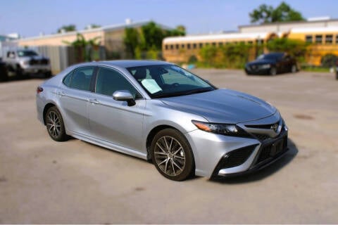 2021 Toyota Camry for sale at ALL STAR MOTORS INC in Houston TX
