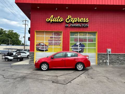 2012 Nissan Sentra for sale at AUTO EXPRESS OF HAMILTON LLC in Hamilton OH