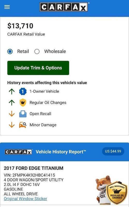 2017 Ford Edge Titanium