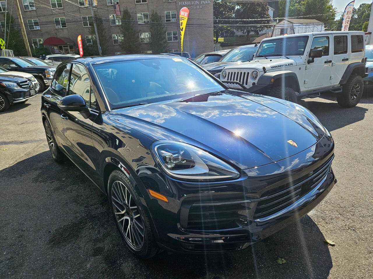 2019 Porsche Cayenne for sale at RENOS AUTO SALES LLC in Waterbury, CT