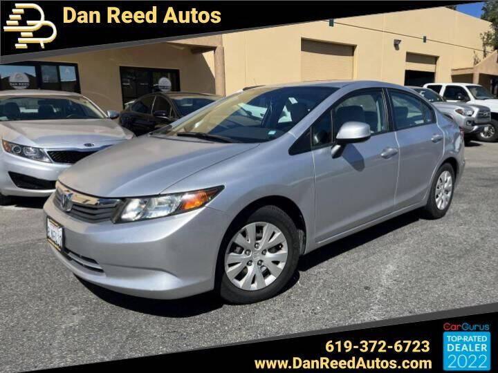2012 Honda Civic for sale at Dan Reed Autos in Escondido CA