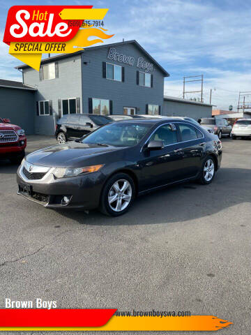 2009 Acura TSX for sale at Brown Boys in Yakima WA