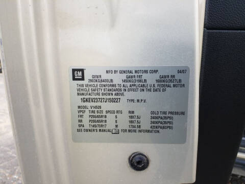 2007 GMC Acadia SLT-1