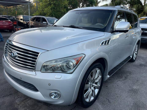 2014 Infiniti QX80 for sale at Plus Auto Sales in West Park FL