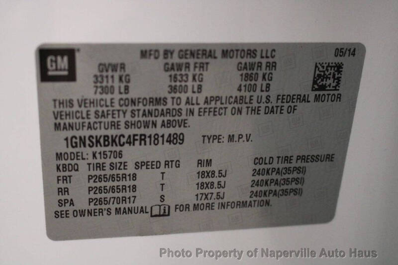 2015 Chevrolet Tahoe LT