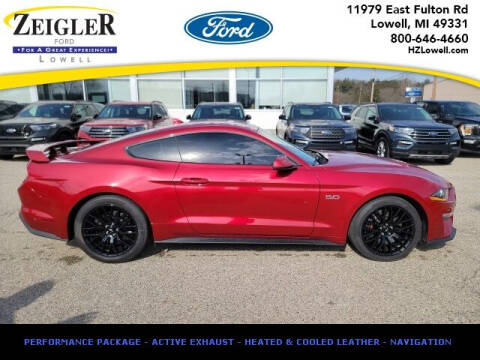 2021 Ford Mustang for sale at Zeigler Ford of Plainwell - Jeff Bishop in Plainwell MI