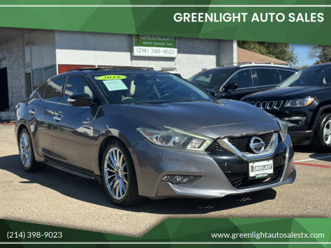 2016 Nissan Maxima Platinum