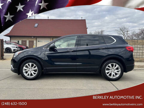 2020 Buick Envision for sale at Berkley Automotive Inc. in Berkley MI