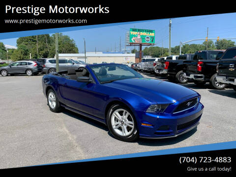2014 Ford Mustang for sale at Prestige Motorworks in Concord NC