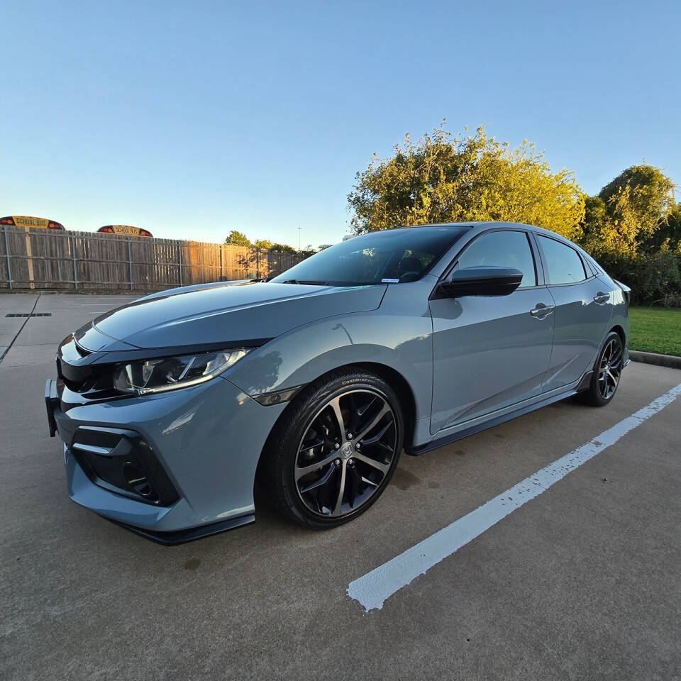 2021 Honda Civic for sale at MOTOR VILLAGE LLC in Houston, TX