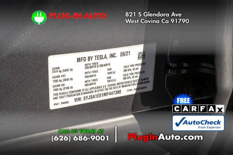 2021 Tesla Model S Long Range