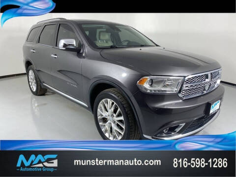2015 Dodge Durango for sale at Munsterman Automotive Group in Blue Springs MO