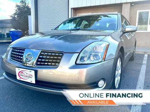 2004 Nissan Maxima for sale at Car Club Cali in Fresno CA