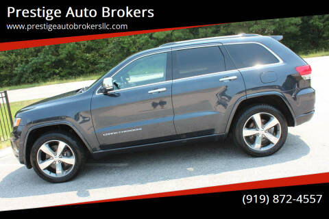 2015 Jeep Grand Cherokee for sale at Prestige Auto Brokers in Raleigh NC