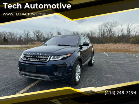 2018 Land Rover Range Rover Evoque for sale at Tech Automotive in Milwaukee WI