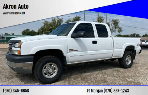 2005 Chevrolet Silverado 2500HD for sale at Akron Auto in Akron CO