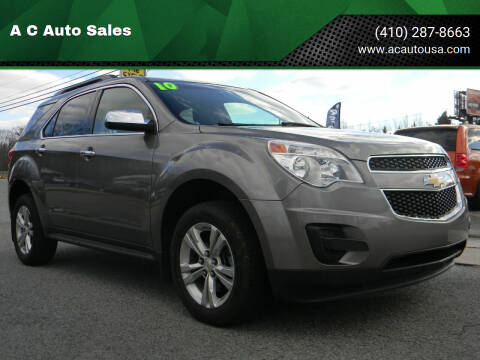 2010 Chevrolet Equinox for sale at A C Auto Sales in Elkton MD