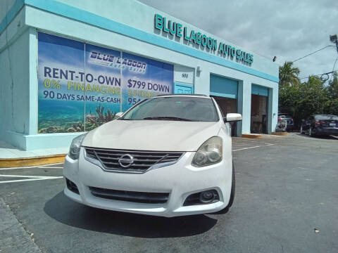 2012 Nissan Altima for sale at Blue Lagoon Auto Sales in Plantation FL