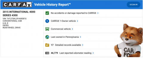 2015 International DuraStar 4300