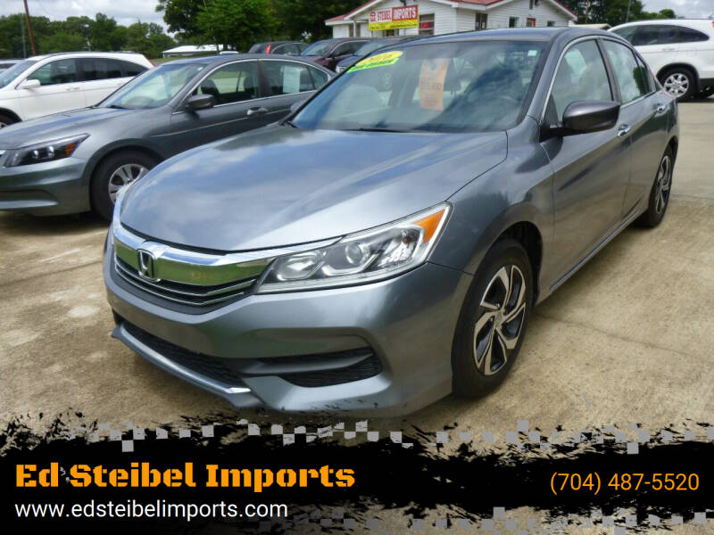 2016 Honda Accord for sale at Ed Steibel Imports in Shelby NC