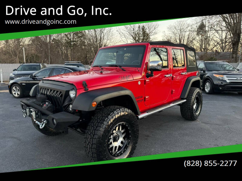 2015 Jeep Wrangler Unlimited for sale at Drive and Go, Inc. in Hickory NC