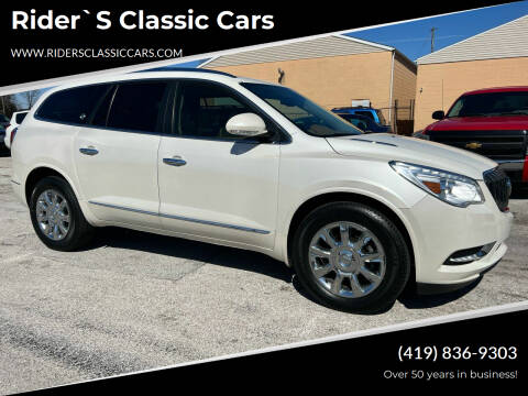 2013 Buick Enclave for sale at Rider`s Classic Cars in Millbury OH