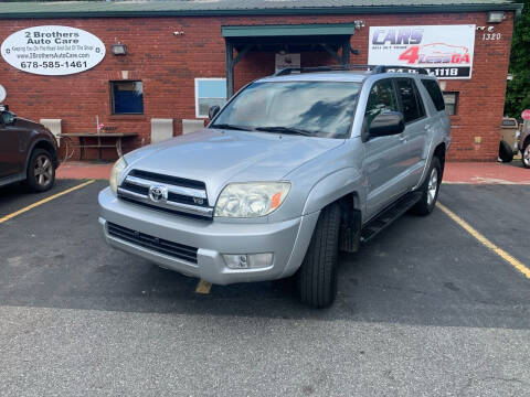2005 Toyota 4Runner for sale at Cars4Less GA in Alpharetta GA