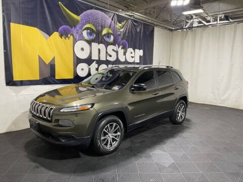 2015 Jeep Cherokee for sale at Monster Motors in Michigan Center MI