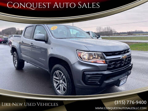 2021 Chevrolet Colorado for sale at Conquest Auto Sales in Port Byron NY