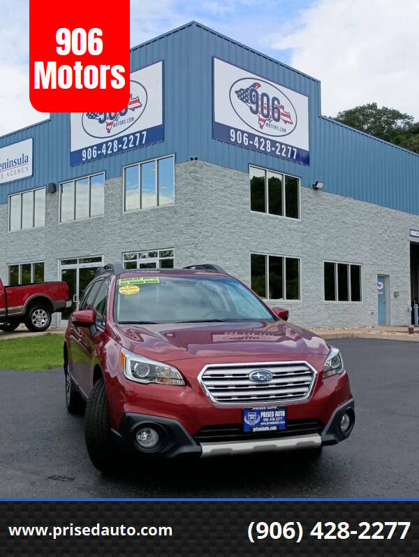 2015 Subaru Outback for sale at 906 Motors in Gladstone MI