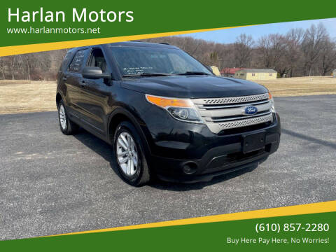 2015 Ford Explorer for sale at Harlan Motors in Parkesburg PA